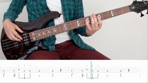 The White Stripes - Seven Nation Army Bassline | Bass Tutorial + Tabs