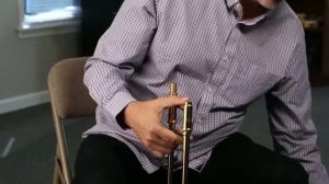 How to Assemble / Put Together a Tenor (Student) Trombone