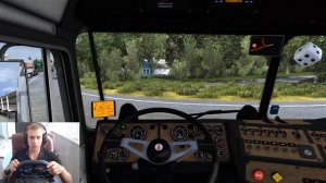 ВЕЗУ БРЁВНА НА KENWORTH K100-E В КРАСНОДАРСКОМ КРАЕ - EURO TRUCK SIMULATOR 2 + LOGITECH G29