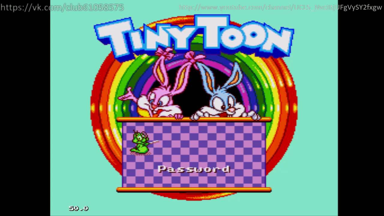 Tiny Toons Acme All Stars полное стрим-прохождение