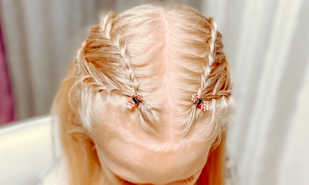 Оригинальная прическа в школу Прически с плетением смотреть онлайн