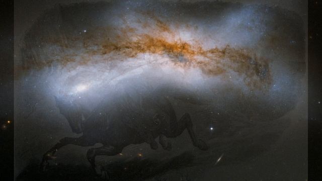 Space meditation 4K. Ambient, space, galaxies, @Bernd Kistenmacher. Космическая медитация.