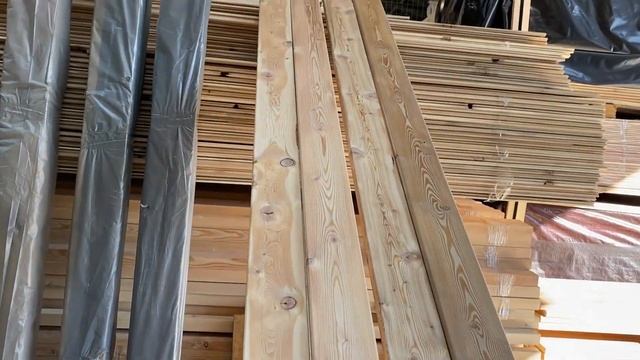 Доска палубная из лиственницы