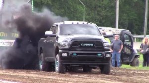 2022 Work Stock Diesel Truck Pulling! Matt Calland Memorial Truck Pull. Urbana, OH..mp4