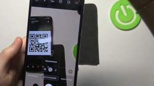 Как отсканировать QR код при помощи Samsung Galaxy A52s 5G