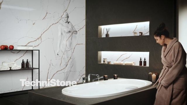 Stone With Soul - Crystal Calacatta Silva Technistone® смотреть онлайн