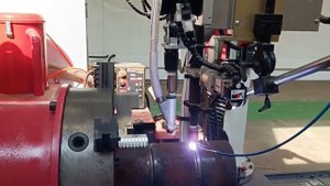 Автоматическая аргонодуговая сварка корня шва