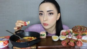 ОТВЕЧАЮ НА НЕГАТИВ ⚡️ Mukbang Ayka Emilly
