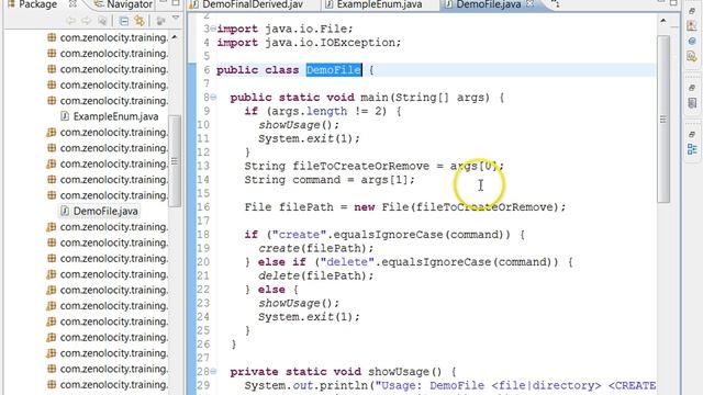 Java File class