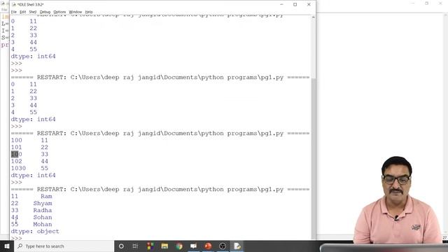 Creating Series in Pandas with Tuple Class 12 IP | Create Series from Tuples Class 12th IP