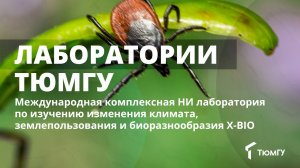 Лаборатории ТюмГУ: изучение клещей и технологии для сельского хозяйства