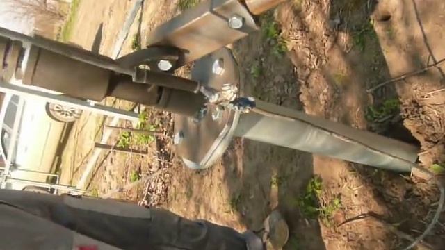 Закручивание винтовых свай самодельным приспособлением своими руками смотреть онлайн