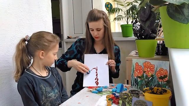 Рисуем без кисточек смотреть онлайн