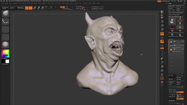 Zbrush Sketching: Crazy Demon with Anthony Jones 2 of 2
