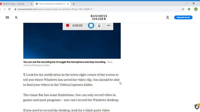How to record your screen on Windows 10 using Game Bar смотреть онлайн