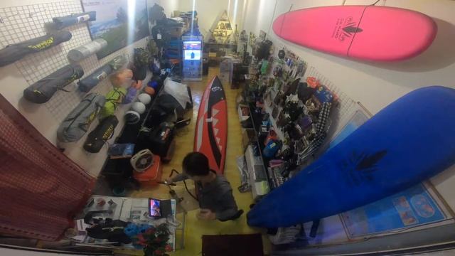 Đập hộp AquaMarina Race inflatable Sup Board Unboxing смотреть онлайн