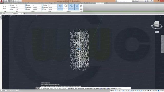 Userwish - Helical Savonius Rotor - Autocad 2017 Training