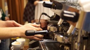 Мастер-класс от бариста для гостей семинара