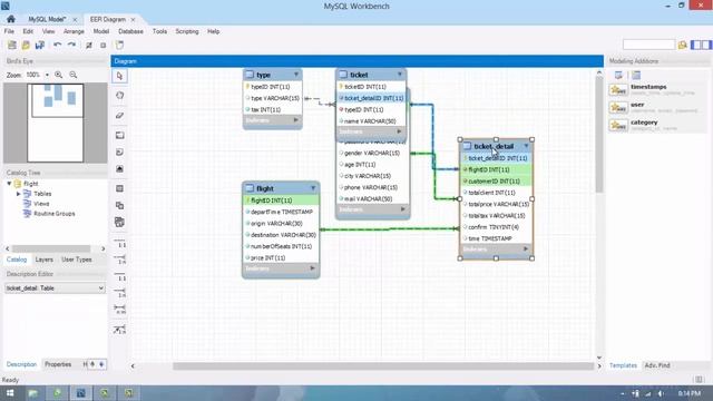 How to create EER Diagram with MySQL WorkBench