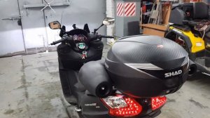 Максискутер SYM 600 зазвучал