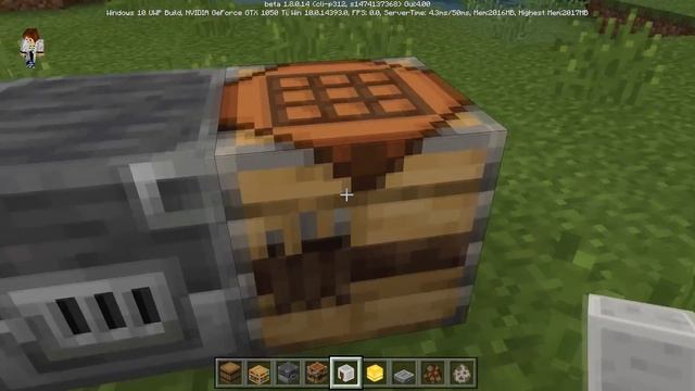 КАМЕНОТЕС, БОЧКА, ДЫМОХОД в МАЙНКРАФТ ПЕ 1.8.0.14 смотреть онлайн