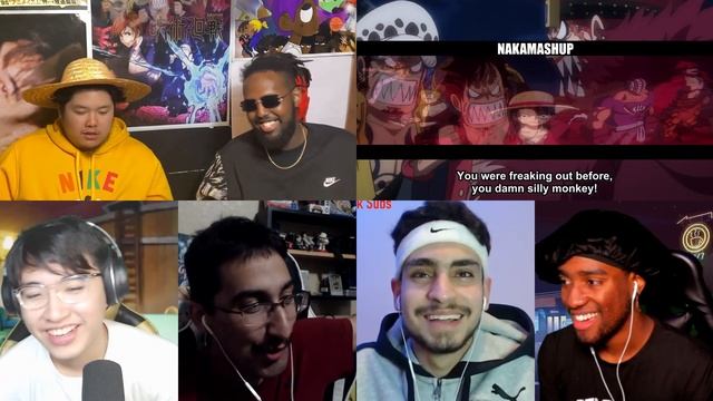 Luffy, Law & Kid making a GAME out of fighting YONKO ? | One Piece Episode 1016 Reaction Mashup