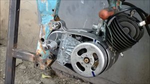 Запуск моторов Ш50 и Ява Стадион S 11 с размагниченными маховиками