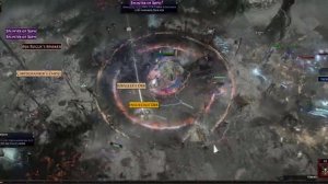 [Path of Exile 3.15 Expedition] Storm Brand Archmage Hierophant clearing T14 Delirium map