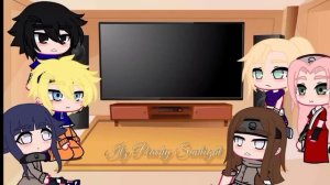 NARUTO'S FRIENDS REACT TO NARUTO UZUMAKI | SLIGHT NARUHINA | ITZ PEACHY SUNLIGHT