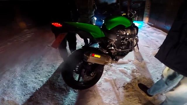 Мотоцикл Kawasaki Z750R . Предпродажный показ . Продажа б.у смотреть онлайн
