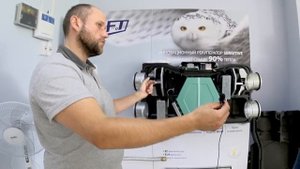Приточно-вытяжная установка с рекуперацией тепла Shuft +Приточная установка