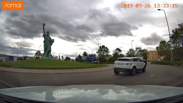 La statue de la Liberté à Colmar. Статуя Свободы смотреть онлайн