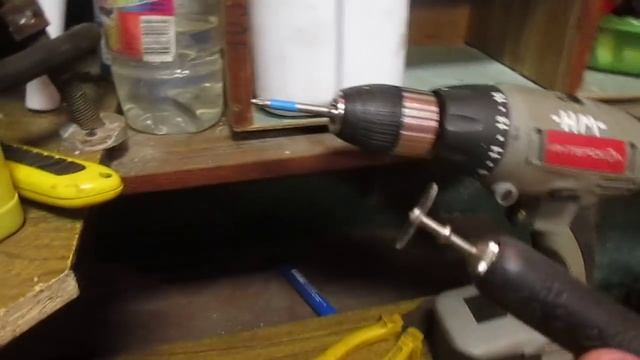 Бор машинка своими руками (из дрели)очень мощная! смотреть онлайн