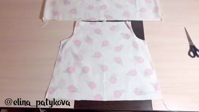 Как сшить детское летнее платье с воланом из хлопка смотреть онлайн