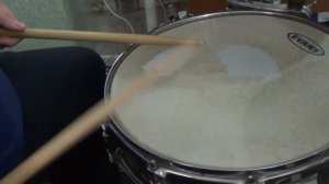 Соло на рабочем барабане