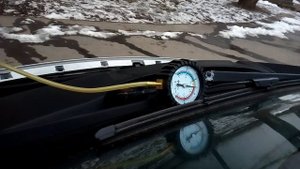 Подключение вакуумметра к клапану турбины(грибок)