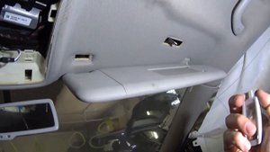 Снять потолок на Passat b7, Американец