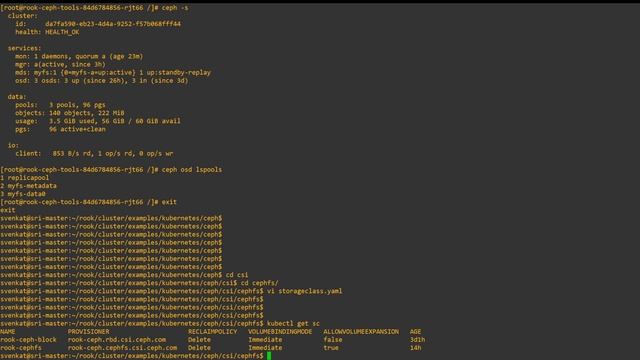 Ceph Kubernetes Filesystem смотреть онлайн