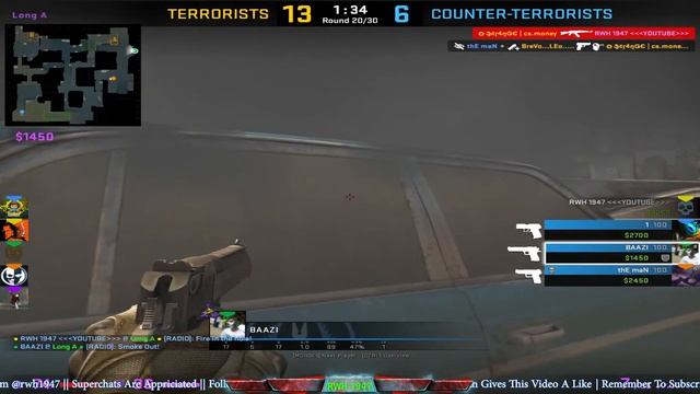 RWH 1947 CS GO DUST2 INDIA LIVE #0027 смотреть онлайн