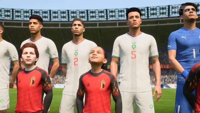 বেলজিয়াম বনাম মরক্কো | Gameplay FIFA 2023 смотреть онлайн