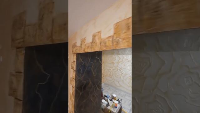 Фактурная штукатурка. Барельеф смотреть онлайн