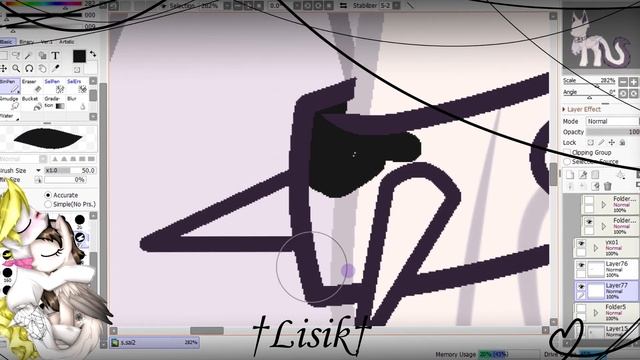 |speedpaint- Создание персонажа 1| смотреть онлайн