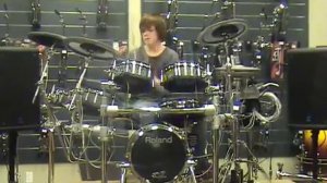 Kid IS Playing On Drums // Тринадцатилетний Подросток Круто Играет На Электронных Барабанах Roland