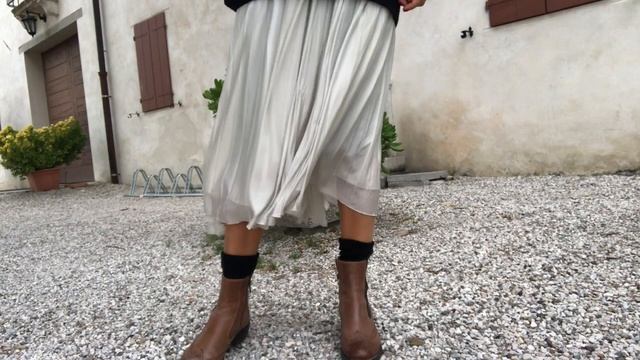 как стильно носить обувь осенью ...! смотреть онлайн