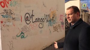 2018 Крым, Феодосия - Фомич проверил наличие мусора, вандальные надписи ...