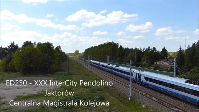 ED250 Pendolino Alstom PKP InterCity смотреть онлайн