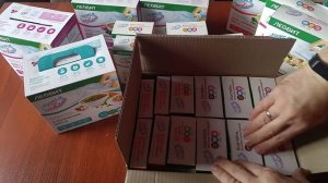Леовит.Худеем за неделю. Распаковка четырех недельного курса системы питания для снижения веса