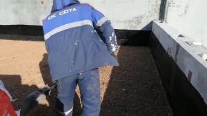 Устройство разуклона керамзитом