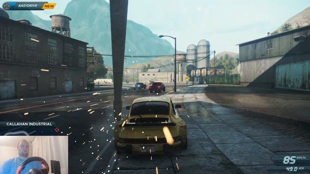 Need for Speed Most Wanted (2012) Porshe 911 Turbo 3.0 | Speedlink Trailblazer Racing Wheel смотреть онлайн