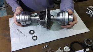 Ремонт дифференциала ф16 опель 1 часть